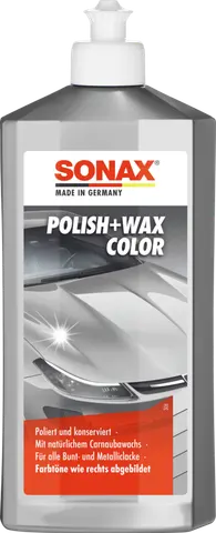 Polish+Wax Color silber/grau