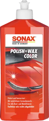 Polish+Wax Color rot